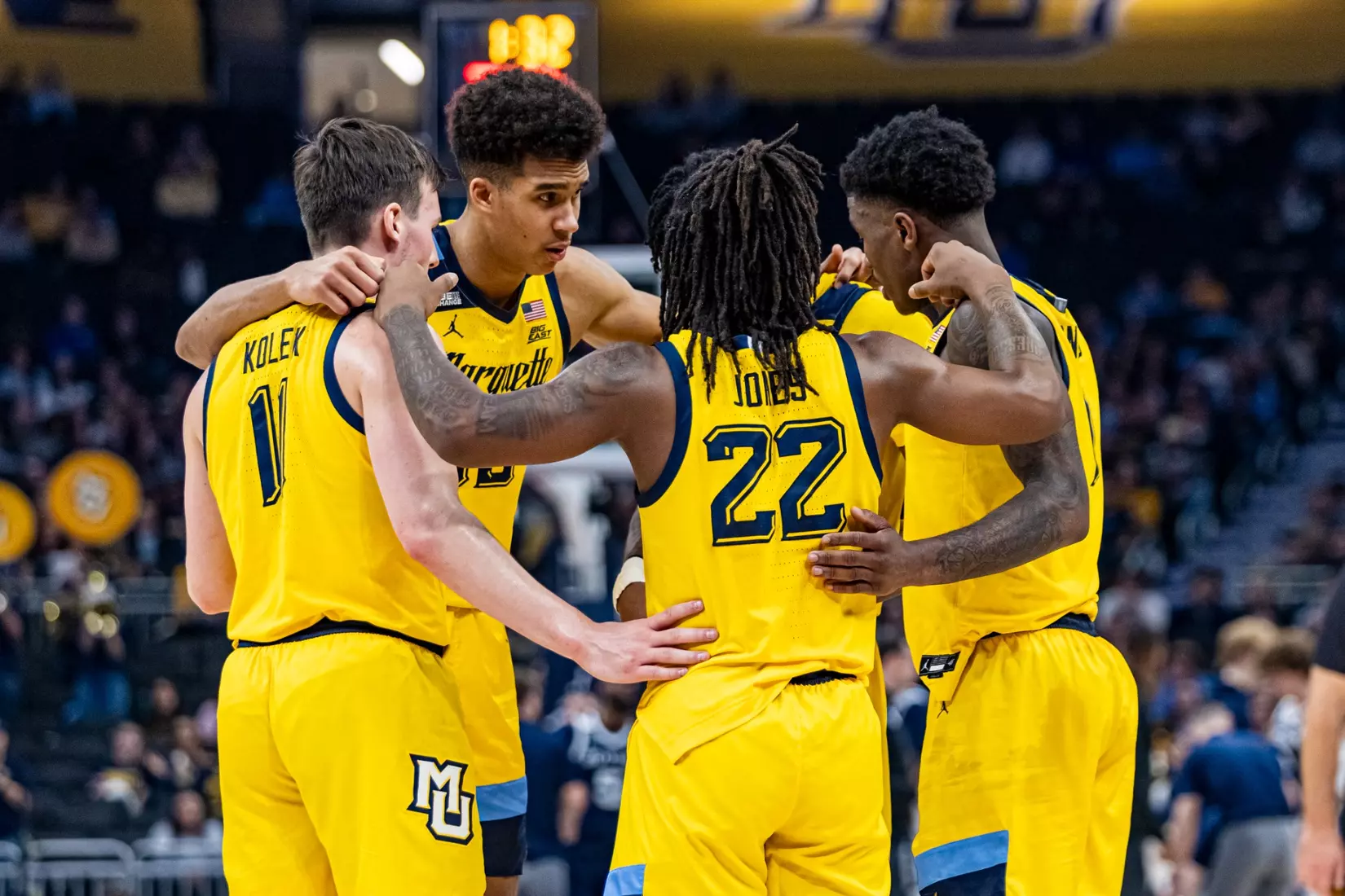 No. 11 Marquette falls to Butler 69-62 at Fiserv Forum on Wednesday January 10, 2024 in Milwaukee, WI.