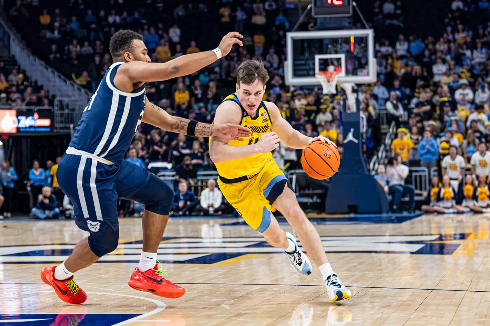 No. 11 Marquette falls to Butler 69-62 at Fiserv Forum on Wednesday January 10, 2024 in Milwaukee, WI.