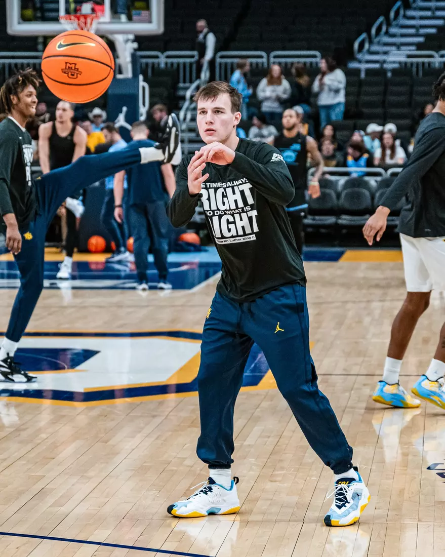 No. 17 Marquette Men's Basketball defeats Villanova 87-74 at Fiserv Forum on Monday January 15, 2024 in Milwaukee, WI.