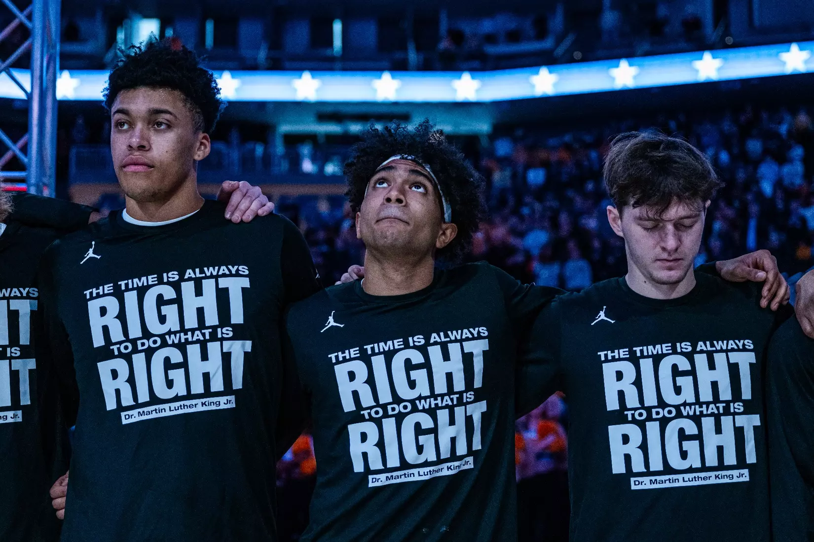 No. 17 Marquette Men's Basketball defeats Villanova 87-74 at Fiserv Forum on Monday January 15, 2024 in Milwaukee, WI.