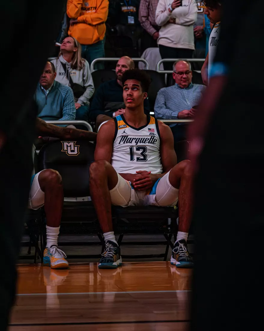 No. 17 Marquette Men's Basketball defeats Villanova 87-74 at Fiserv Forum on Monday January 15, 2024 in Milwaukee, WI.