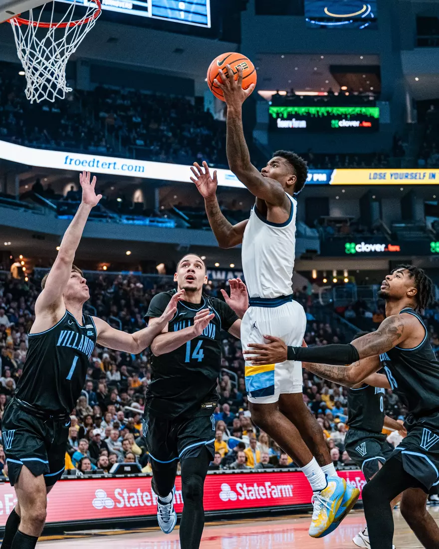 No. 17 Marquette Men's Basketball defeats Villanova 87-74 at Fiserv Forum on Monday January 15, 2024 in Milwaukee, WI.