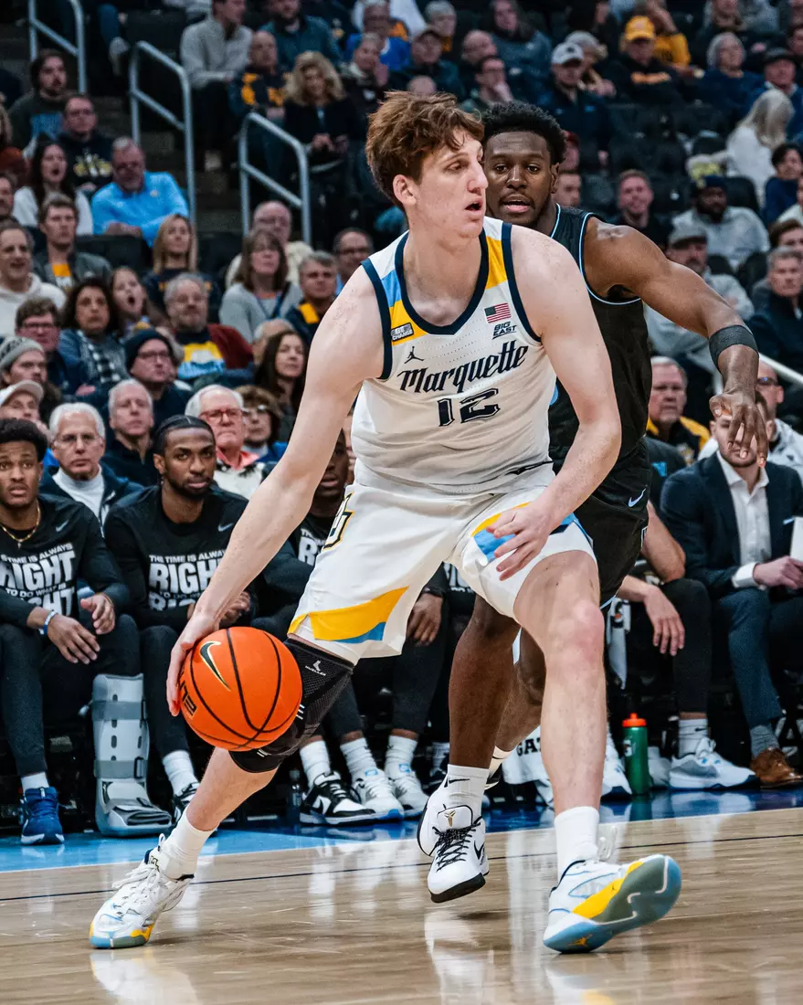 No. 17 Marquette Men's Basketball defeats Villanova 87-74 at Fiserv Forum on Monday January 15, 2024 in Milwaukee, WI.
