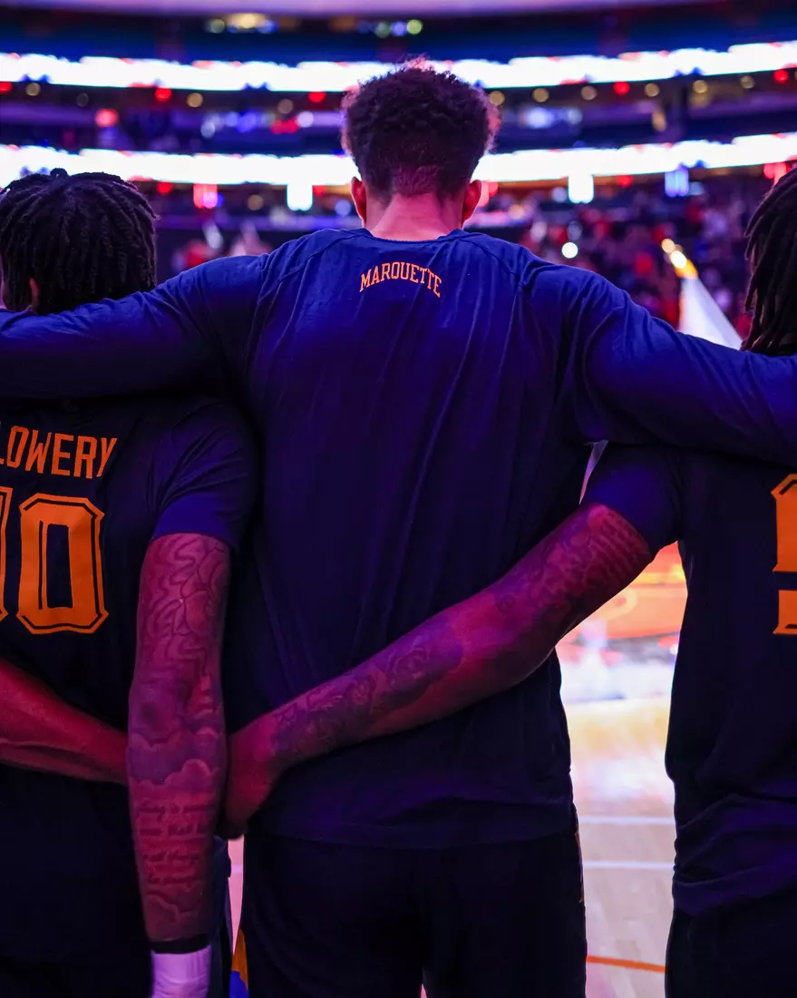 No. 17 Marquette Men's Basketball defeats St. Johns 73-72 at Madison Square Garden on Saturday January 20, 2024 in New York, NY.