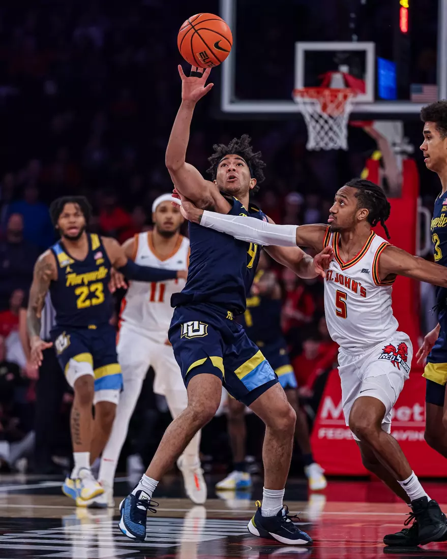 No. 17 Marquette Men's Basketball defeats St. Johns 73-72 at Madison Square Garden on Saturday January 20, 2024 in New York, NY.