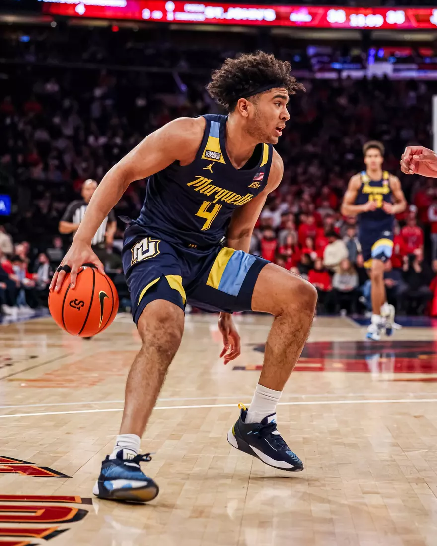 No. 17 Marquette Men's Basketball defeats St. Johns 73-72 at Madison Square Garden on Saturday January 20, 2024 in New York, NY.
