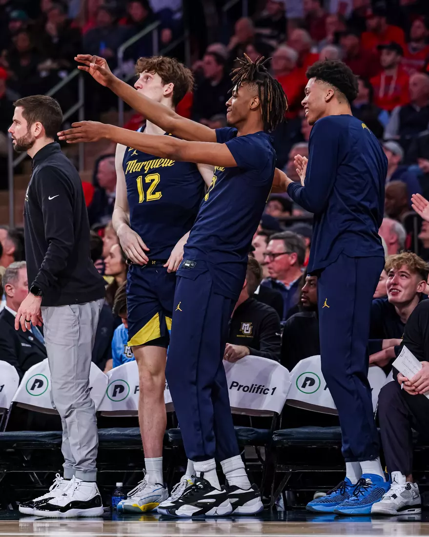 No. 17 Marquette Men's Basketball defeats St. Johns 73-72 at Madison Square Garden on Saturday January 20, 2024 in New York, NY.