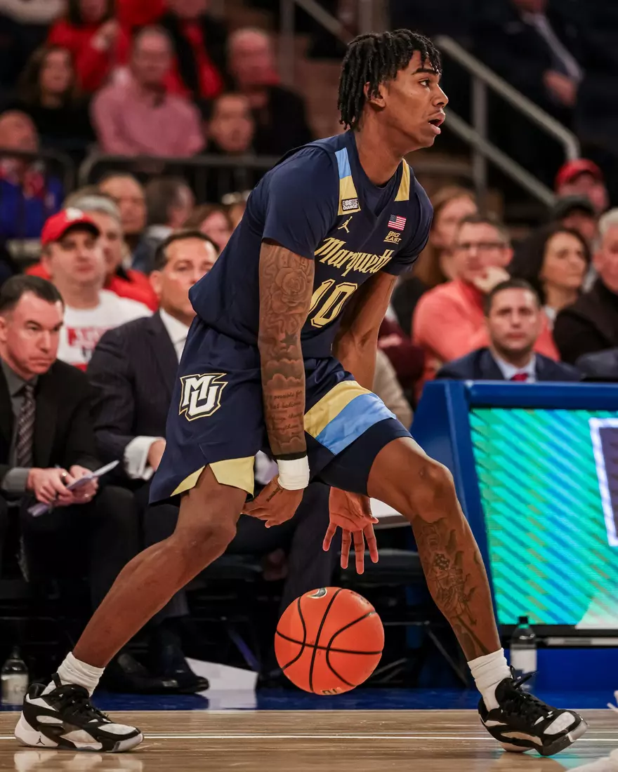 No. 17 Marquette Men's Basketball defeats St. Johns 73-72 at Madison Square Garden on Saturday January 20, 2024 in New York, New York.