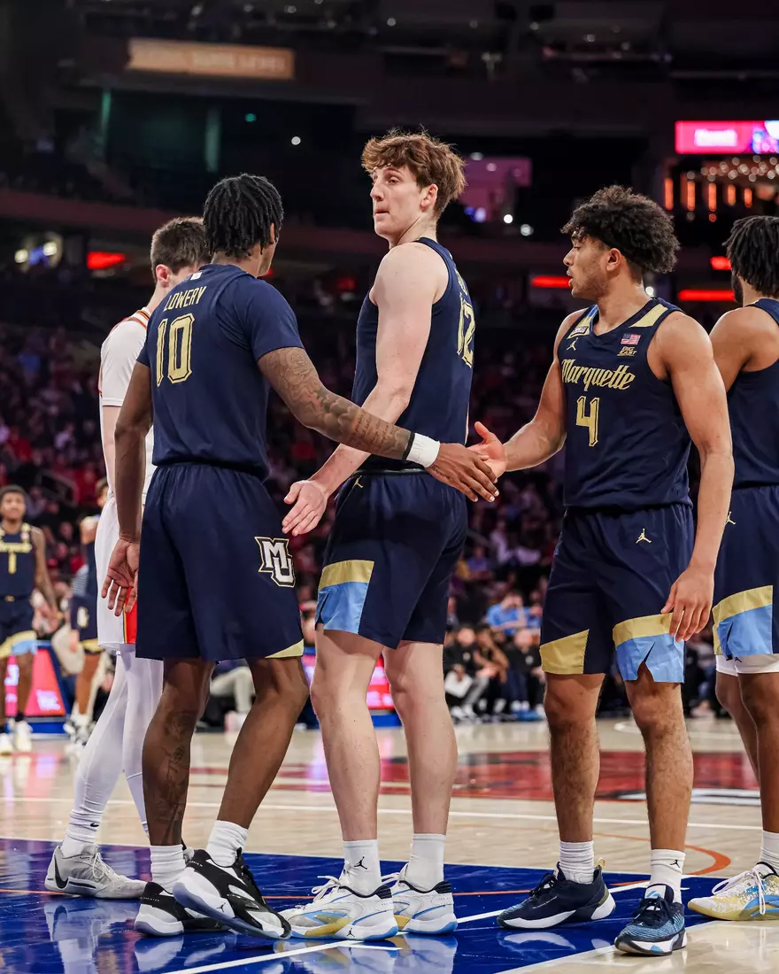 No. 17 Marquette Men's Basketball defeats St. Johns 73-72 at Madison Square Garden on Saturday January 20, 2024 in New York, New York.