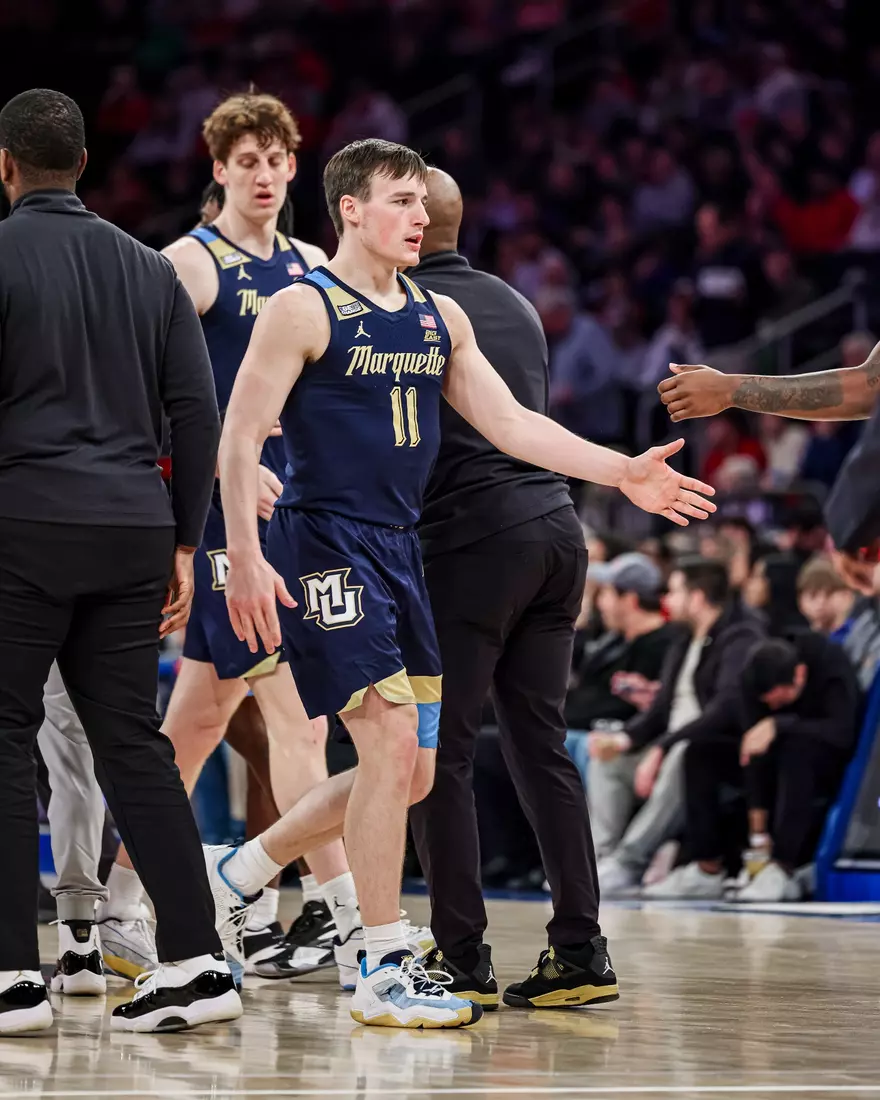 No. 17 Marquette Men's Basketball defeats St. Johns 73-72 at Madison Square Garden on Saturday January 20, 2024 in New York, New York.