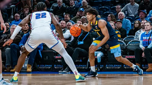No. 14 Marquette Men's Basketball defeats DePaul 86-73 at Wintrust Arena on Wednesday January 24, 2024 in Chicago, IL.