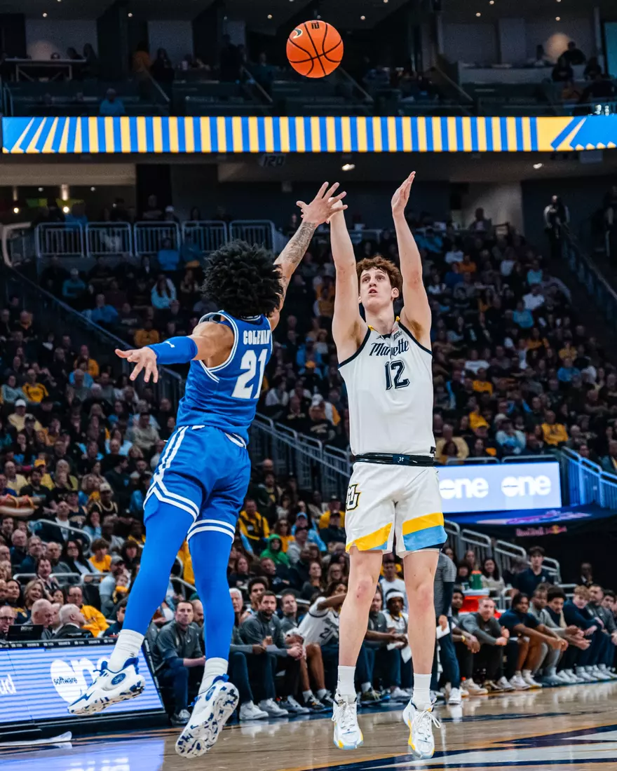 No. 14 Marquette Men's Basketball defeats Seton Hall 75-57 at Fiserv Forum on Saturday January 27, 2024 in Milwaukee, WI.