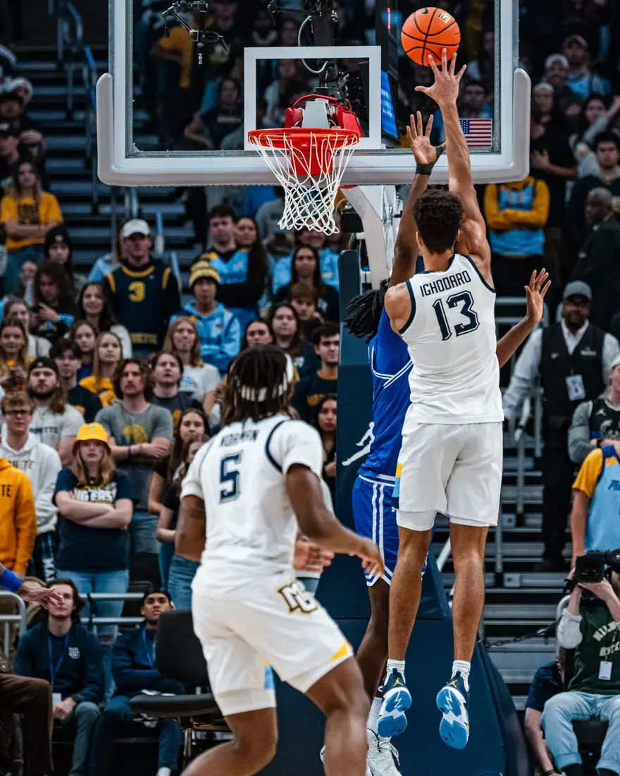 No. 14 Marquette Men's Basketball defeats Seton Hall 75-57 at Fiserv Forum on Saturday January 27, 2024 in Milwaukee, WI.