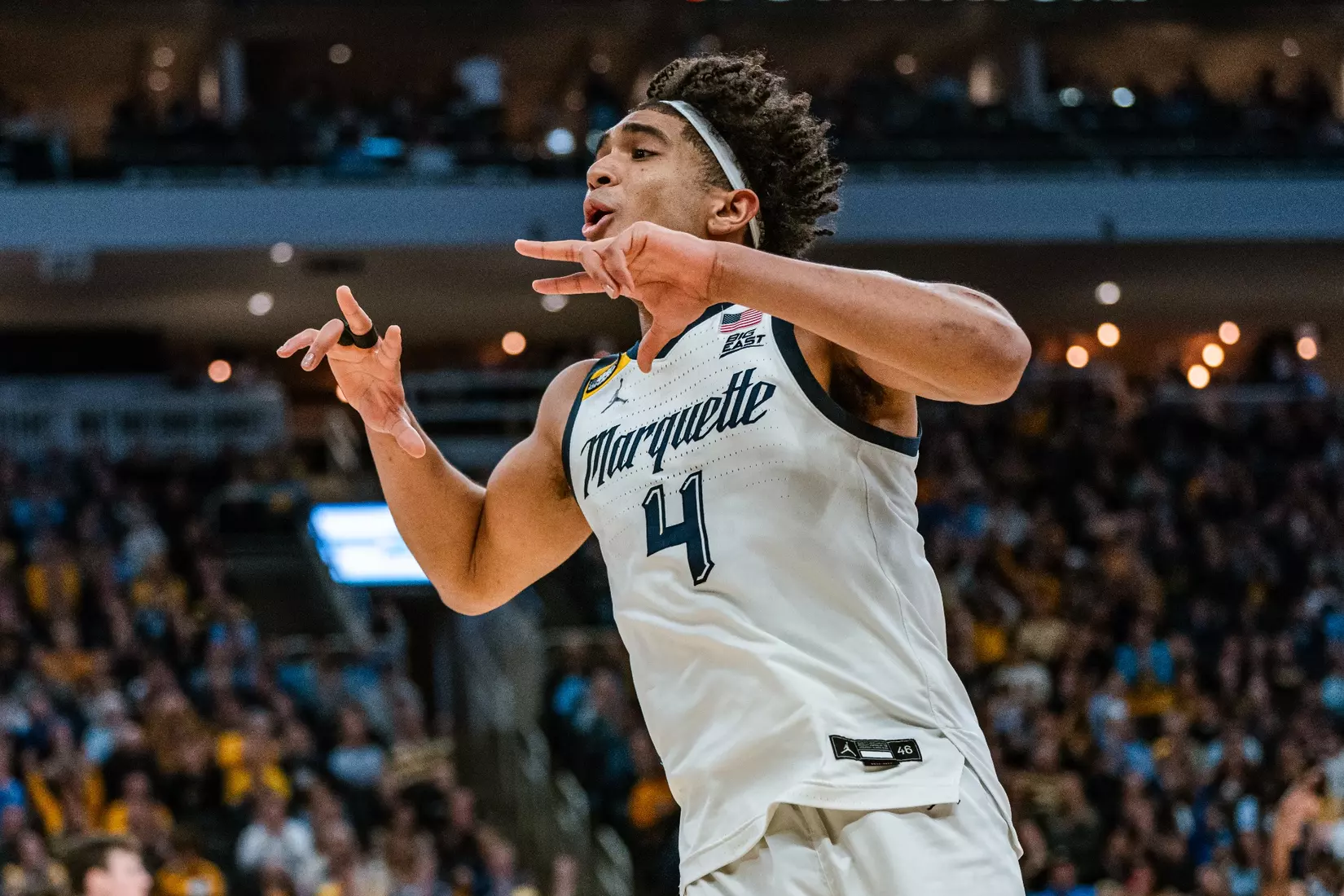 No. 14 Marquette Men's Basketball defeats Seton Hall 75-57 at Fiserv Forum on Saturday January 27, 2024 in Milwaukee, WI.