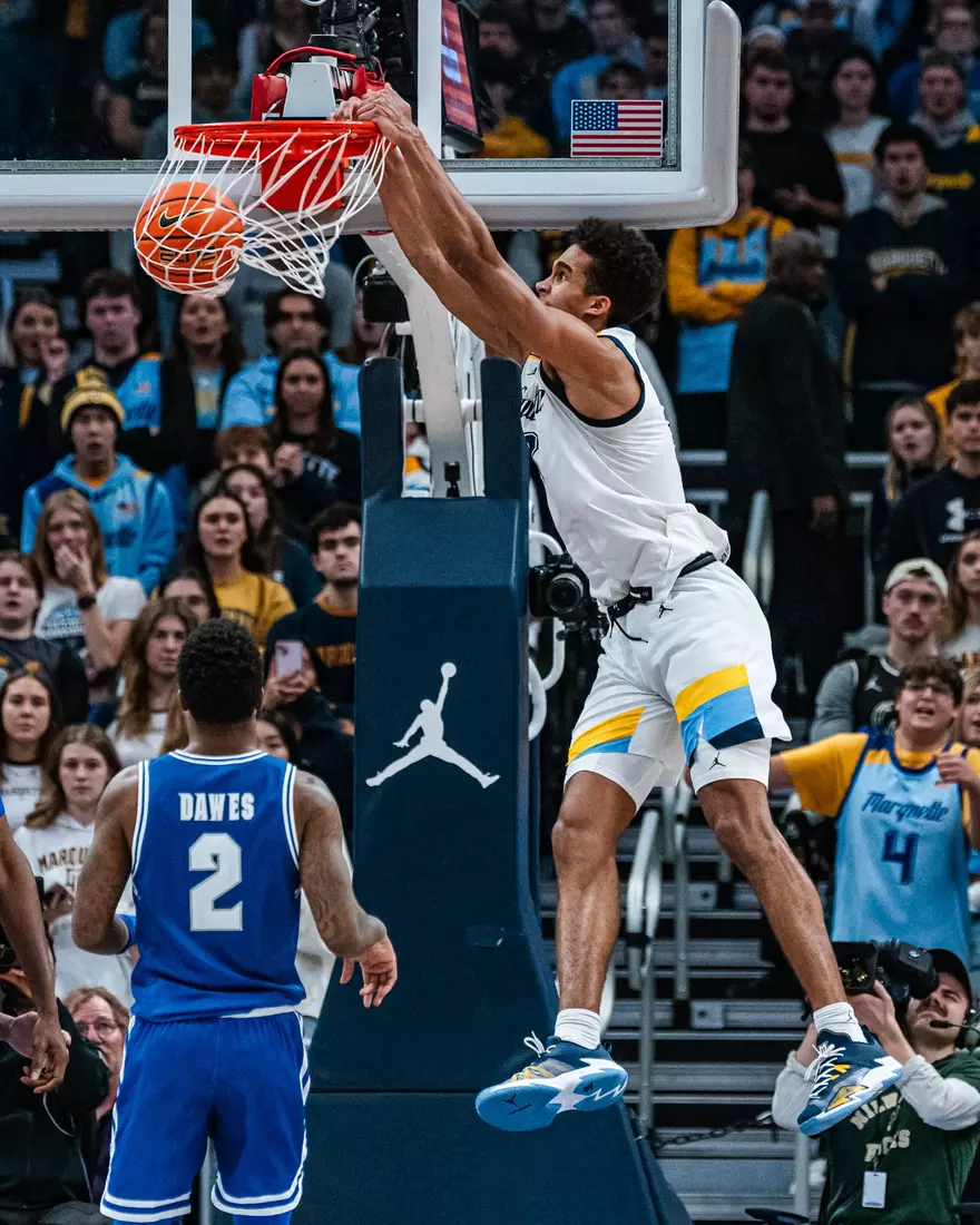 No. 14 Marquette Men's Basketball defeats Seton Hall 75-57 at Fiserv Forum on Saturday January 27, 2024 in Milwaukee, WI.