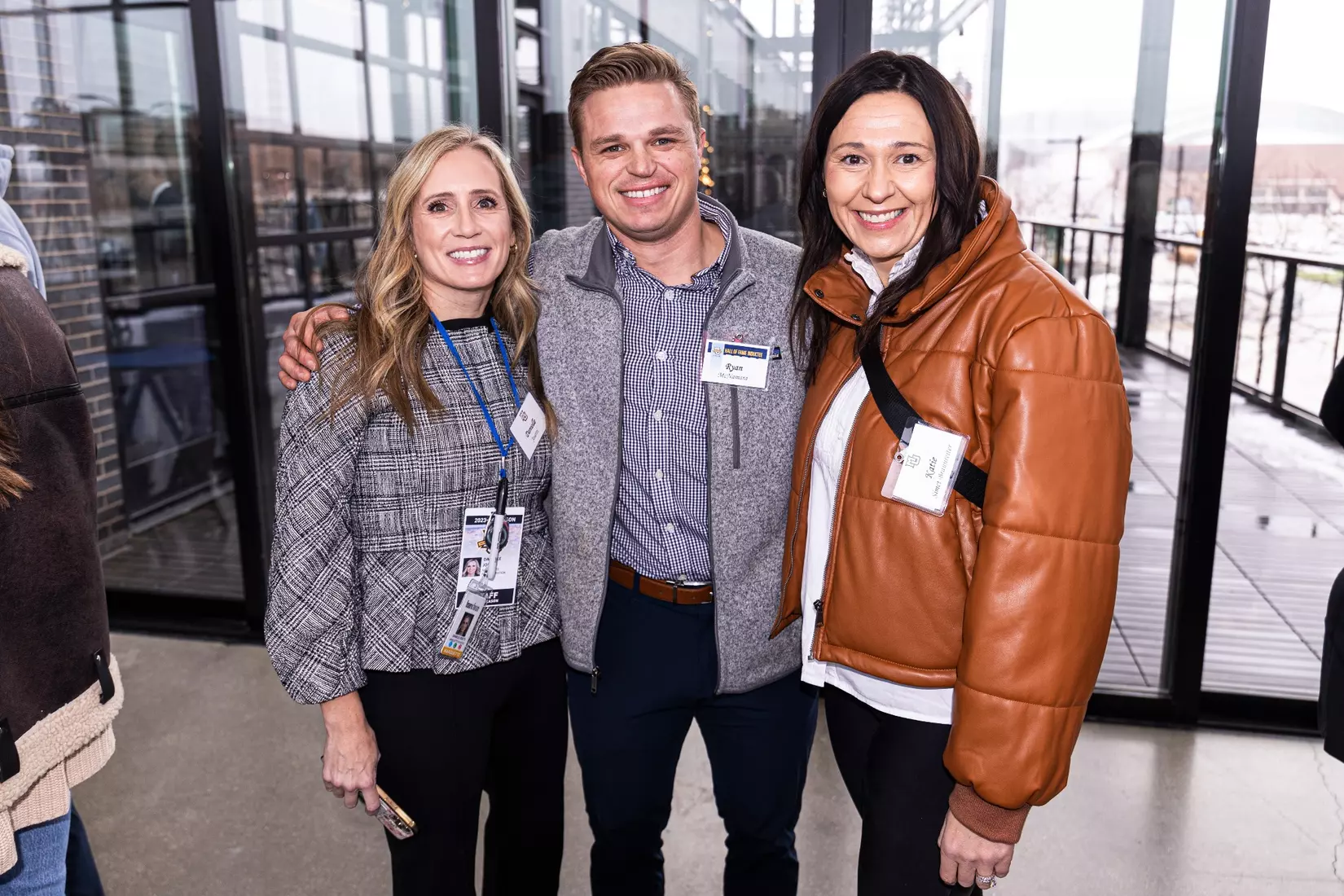 Members of the 2024 M Club HOF gather at The Gather outside of Fiserv Forum on Saturday January 27, 2024, in Milwaukee, WI.