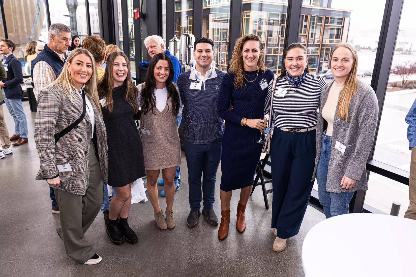 Members of the 2024 M Club HOF gather at The Gather outside of Fiserv Forum on Saturday January 27, 2024, in Milwaukee, WI.