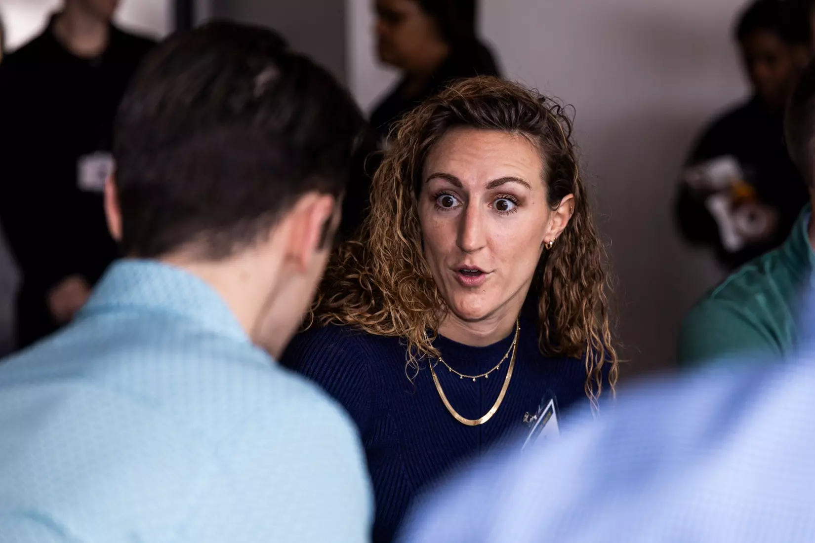 Members of the 2024 M Club HOF gather at The Gather outside of Fiserv Forum on Saturday January 27, 2024, in Milwaukee, WI.