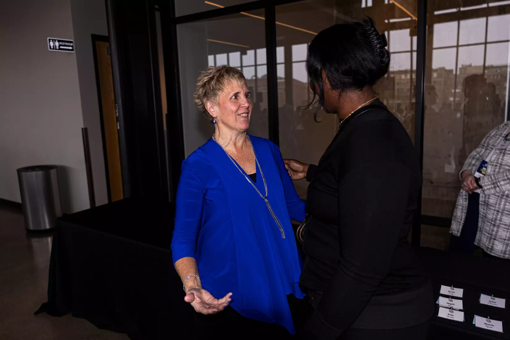 Members of the 2024 M Club HOF gather at The Gather outside of Fiserv Forum on Saturday January 27, 2024, in Milwaukee, WI.
