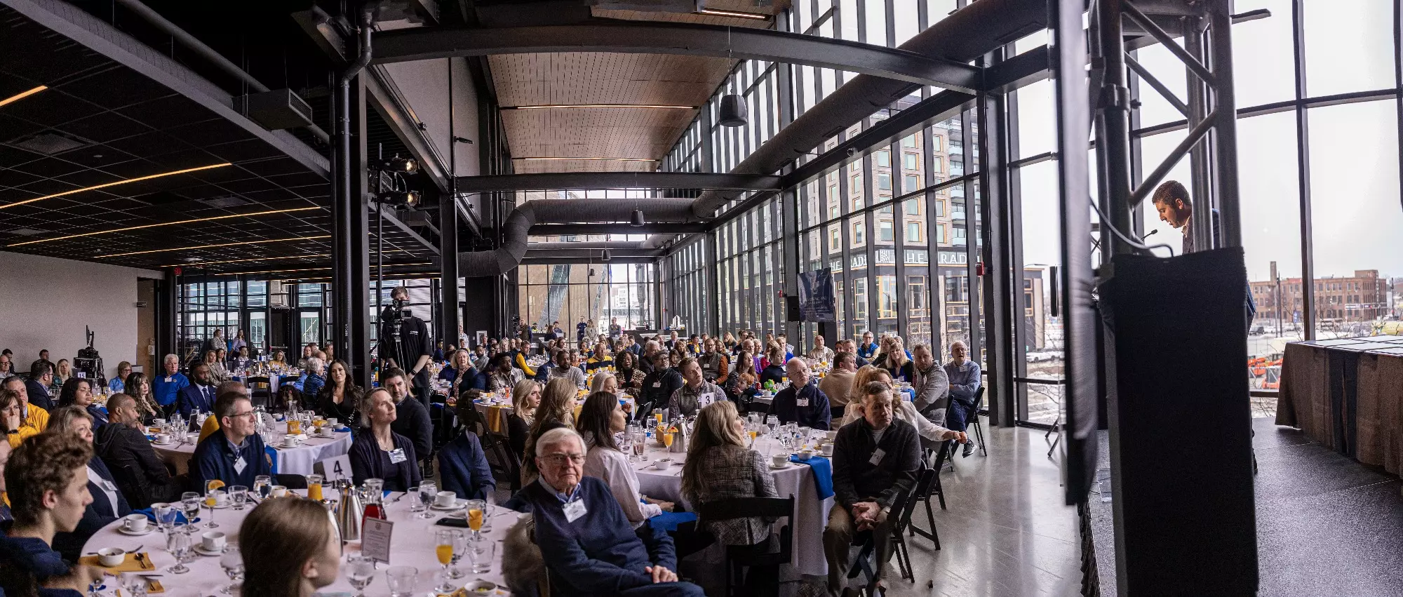 Members of the 2024 M Club HOF gather at The Gather outside of Fiserv Forum on Saturday January 27, 2024, in Milwaukee, WI.