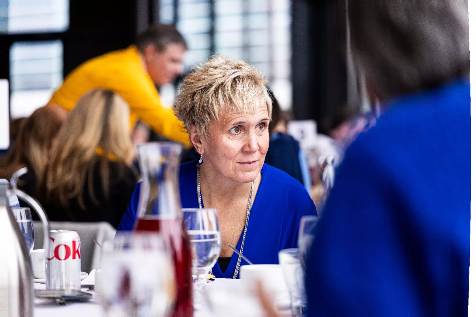 Members of the 2024 M Club HOF gather at The Gather outside of Fiserv Forum on Saturday January 27, 2024, in Milwaukee, WI.