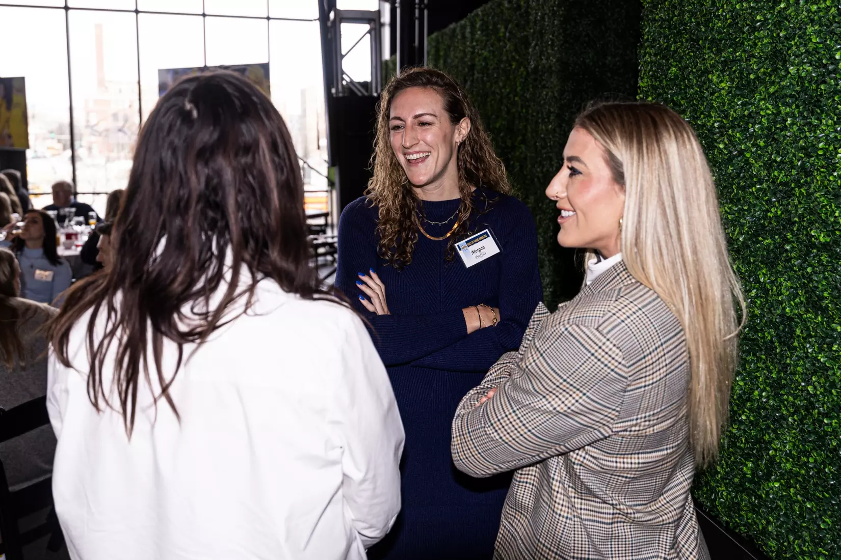 Members of the 2024 M Club HOF gather at The Gather outside of Fiserv Forum on Saturday January 27, 2024, in Milwaukee, WI.