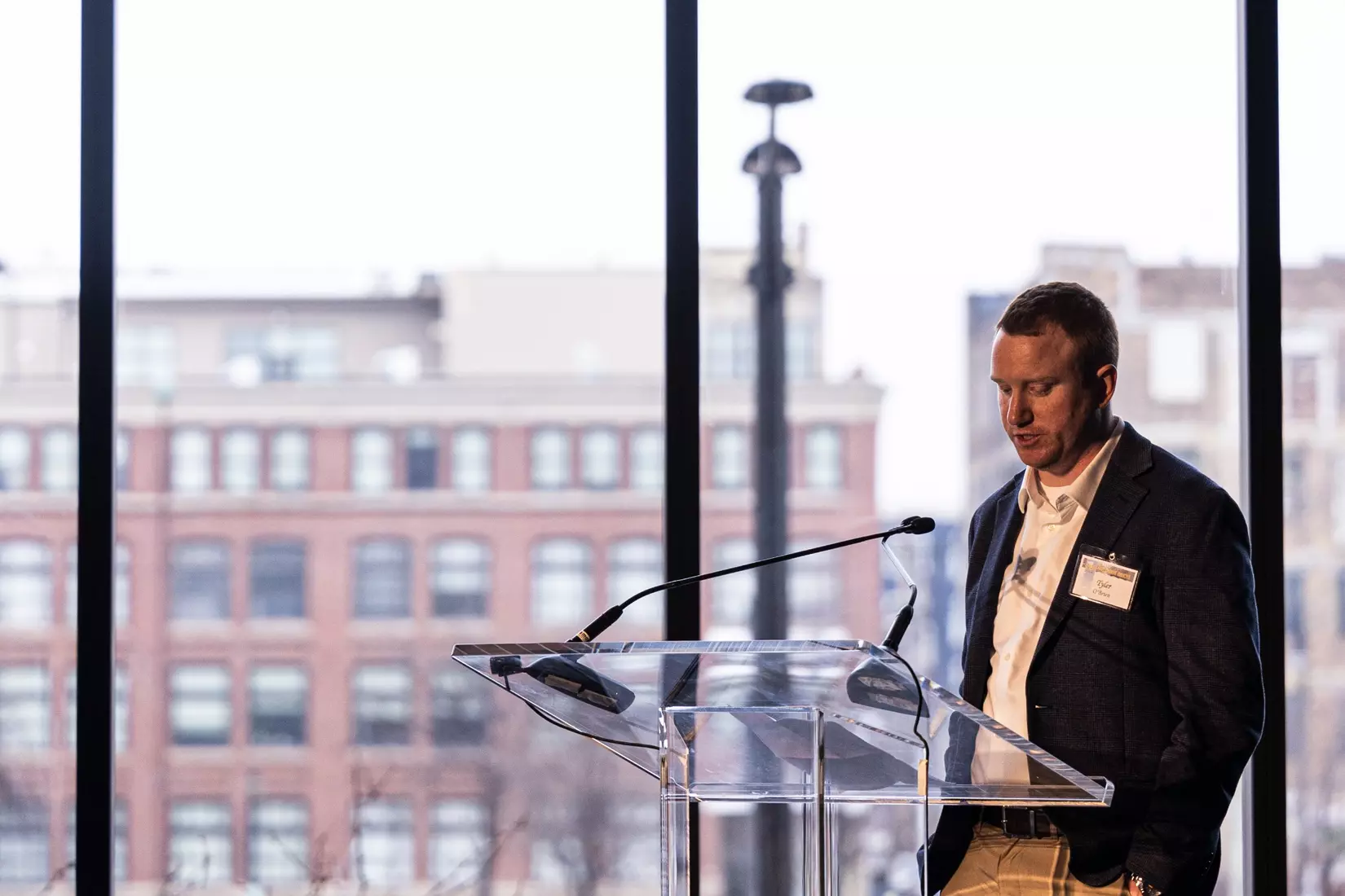 Members of the 2024 M Club HOF gather at The Gather outside of Fiserv Forum on Saturday January 27, 2024, in Milwaukee, WI.