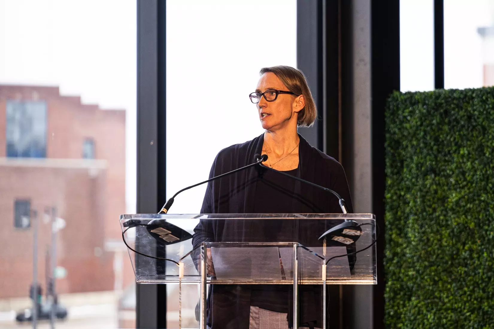 Members of the 2024 M Club HOF gather at The Gather outside of Fiserv Forum on Saturday January 27, 2024, in Milwaukee, WI.