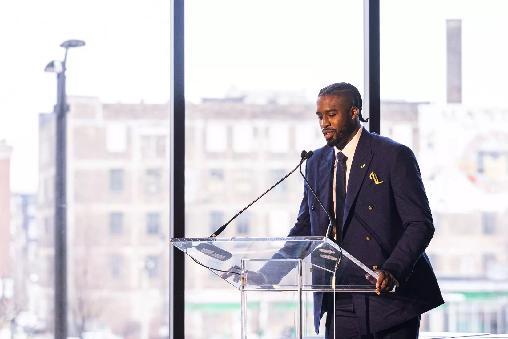 Members of the 2024 M Club HOF gather at The Gather outside of Fiserv Forum on Saturday January 27, 2024, in Milwaukee, WI.