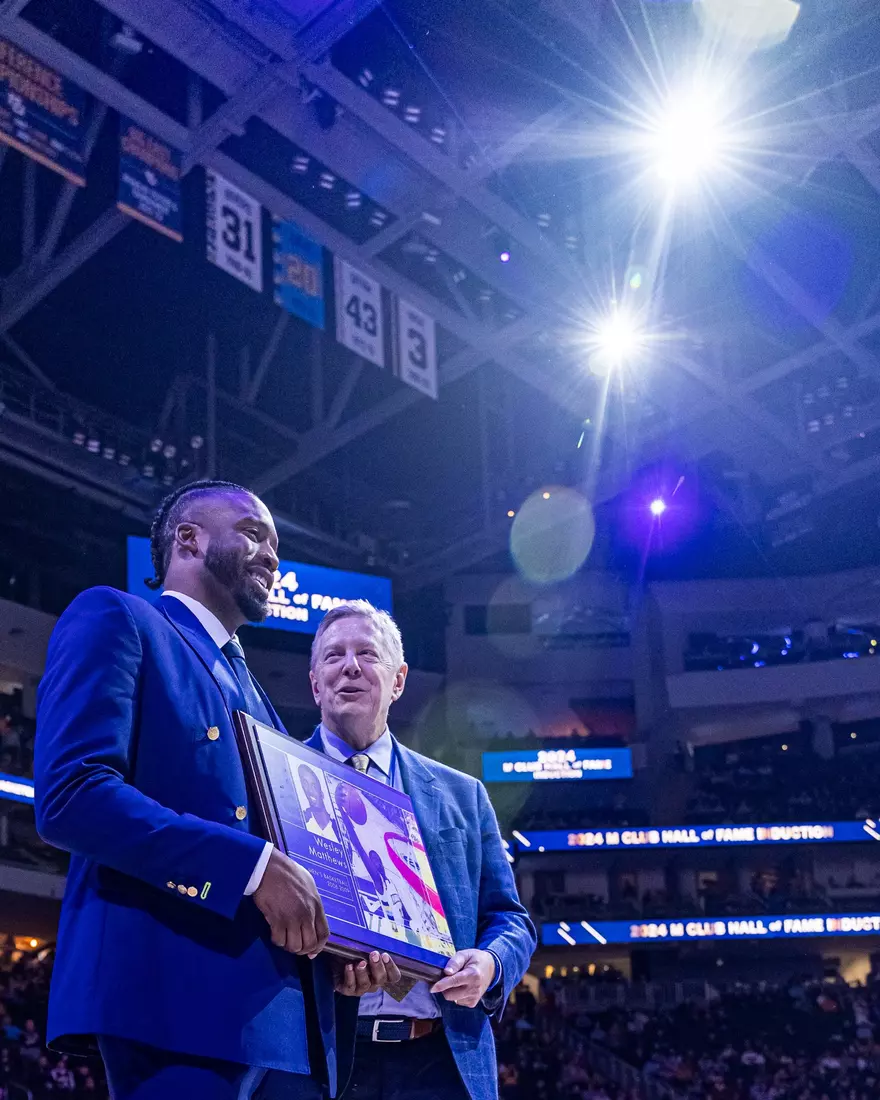 Members of the 2024 M Club HOF gather at The Gather outside of Fiserv Forum on Saturday January 27, 2024, in Milwaukee, WI.