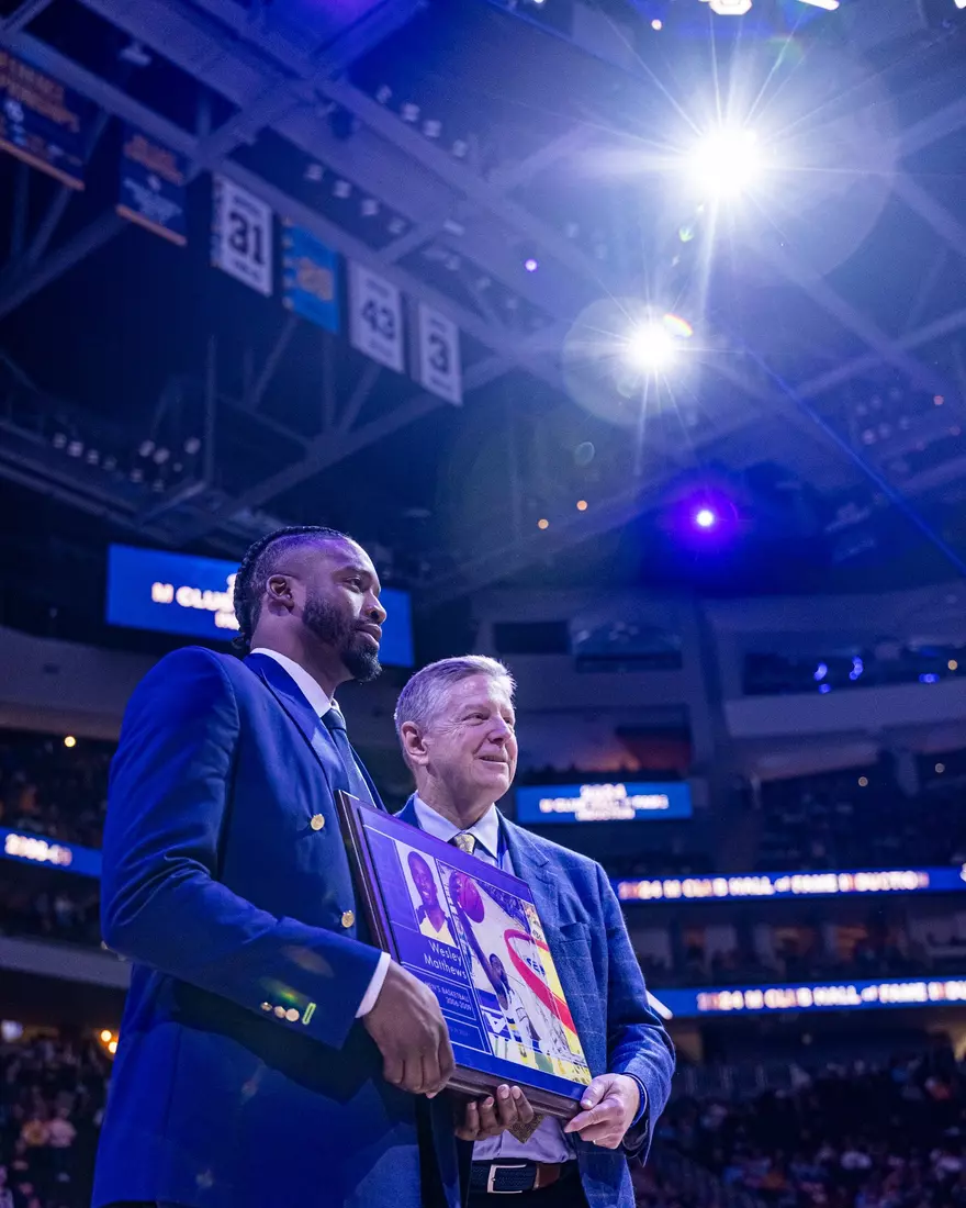 Members of the 2024 M Club HOF gather at The Gather outside of Fiserv Forum on Saturday January 27, 2024, in Milwaukee, WI.