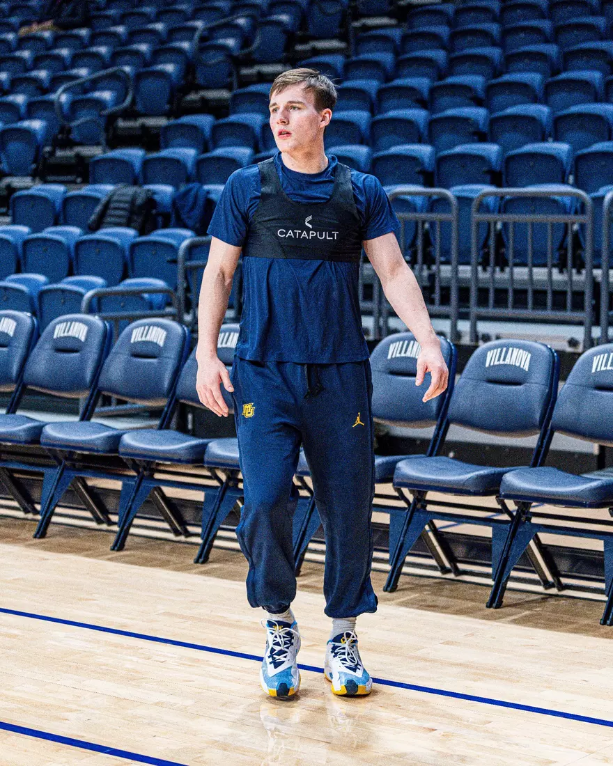 No. 9 Marquette defeats Villanova 85-80 at Finneran Pavillion on Tuesday January 30, 2024 in Villanova, Pennslyvania.