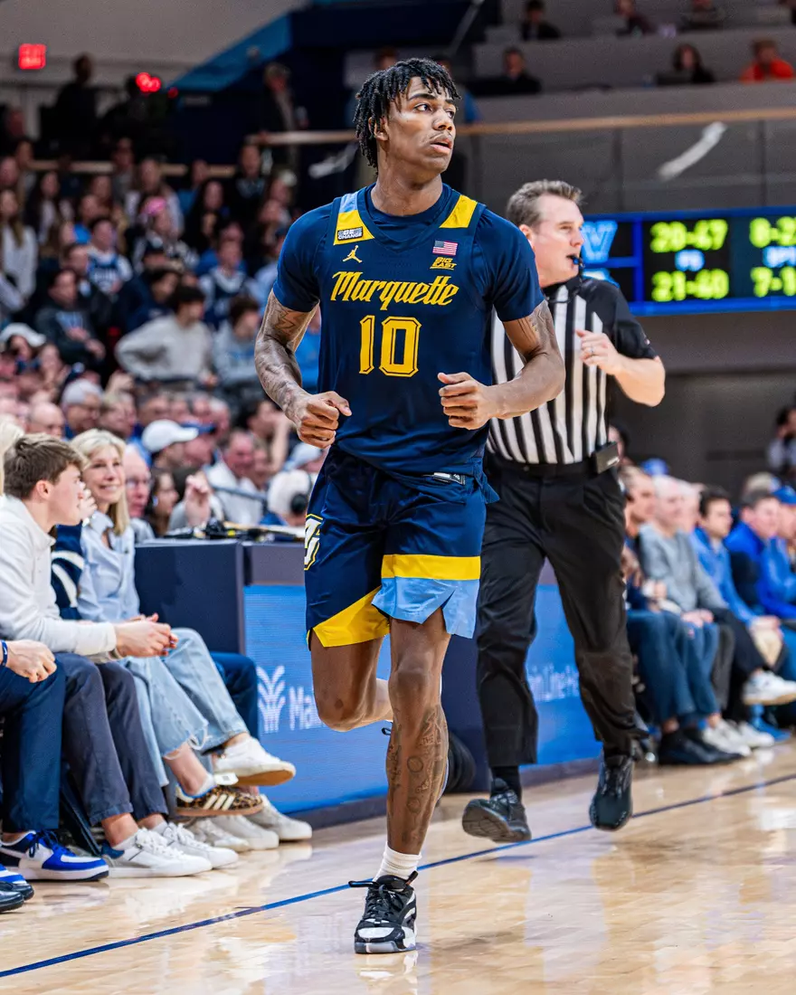 No. 9 Marquette defeats Villanova 85-80 at Finneran Pavillion on Tuesday January 30, 2024 in Villanova, Pennslyvania.