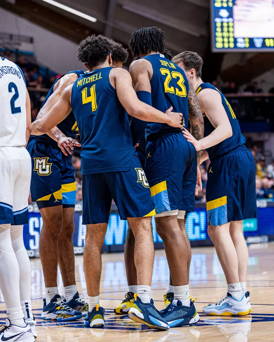 No. 9 Marquette defeats Villanova 85-80 at Finneran Pavillion on Tuesday January 30, 2024 in Villanova, Pennslyvania.