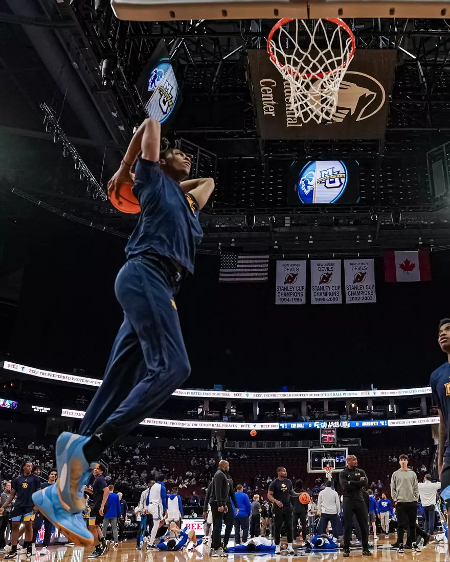 No. 7 Marquette Basketball falls to Seton Hall 78-75 at Prudential Center on Saturday January 6, 2023 in Newwark, NJ.