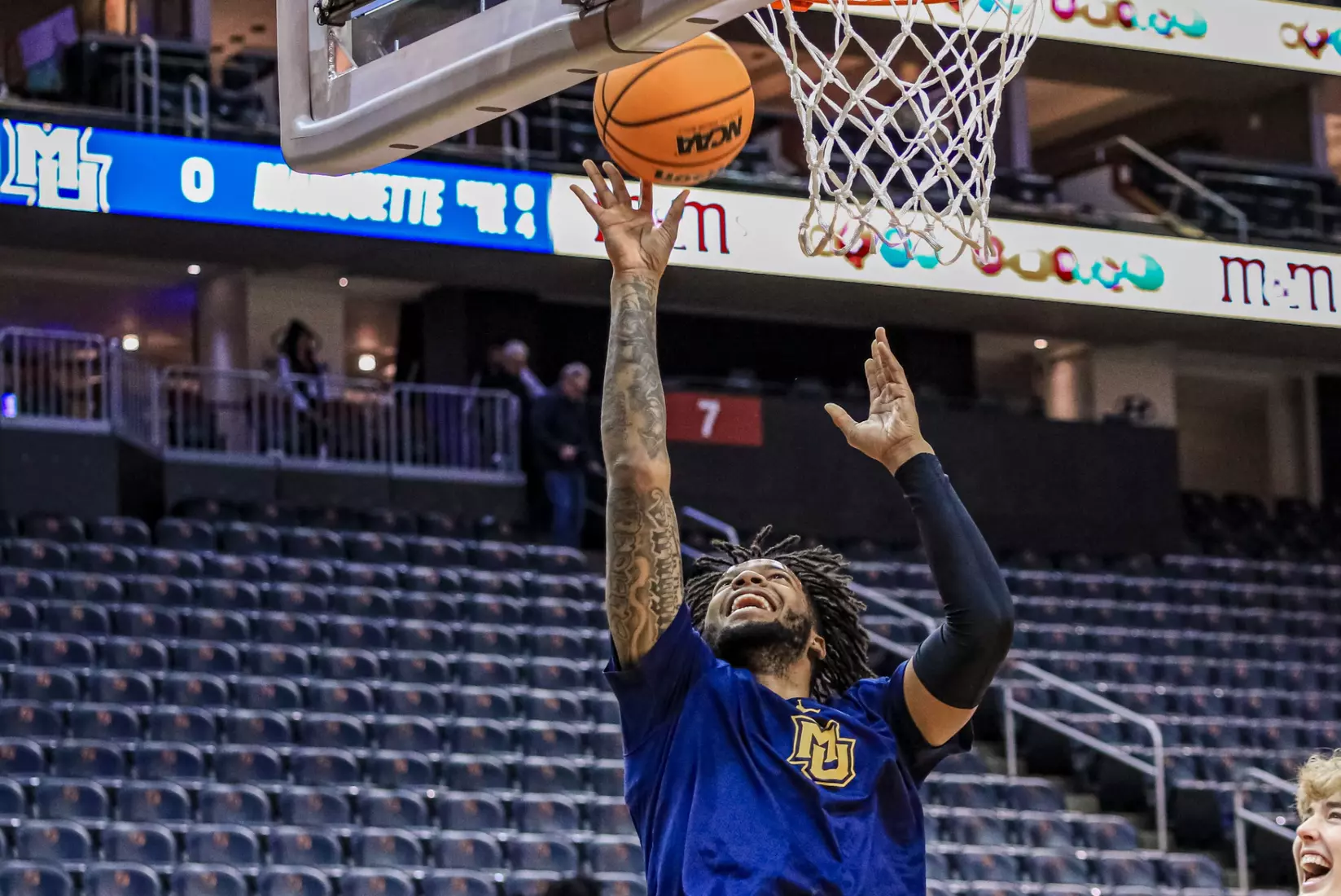 No. 7 Marquette Basketball falls to Seton Hall 78-75 at Prudential Center on Saturday January 6, 2023 in Newwark, NJ.