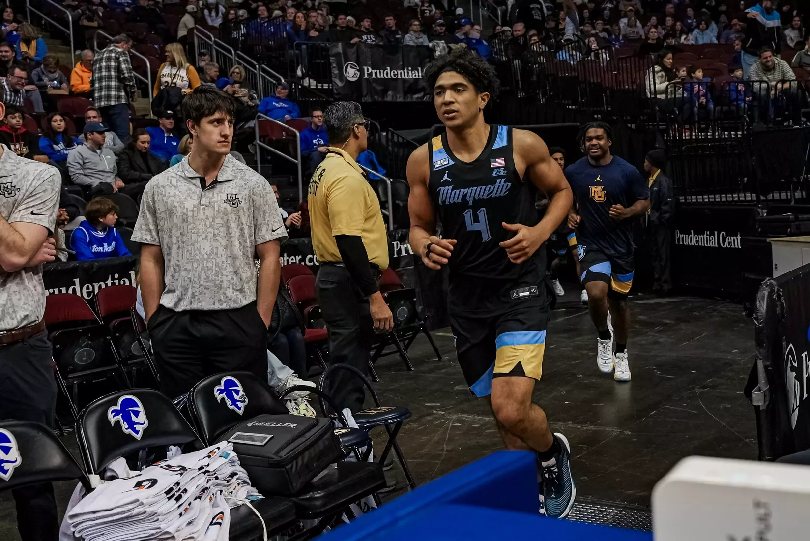 No. 7 Marquette Basketball falls to Seton Hall 78-75 at Prudential Center on Saturday January 6, 2023 in Newwark, NJ.