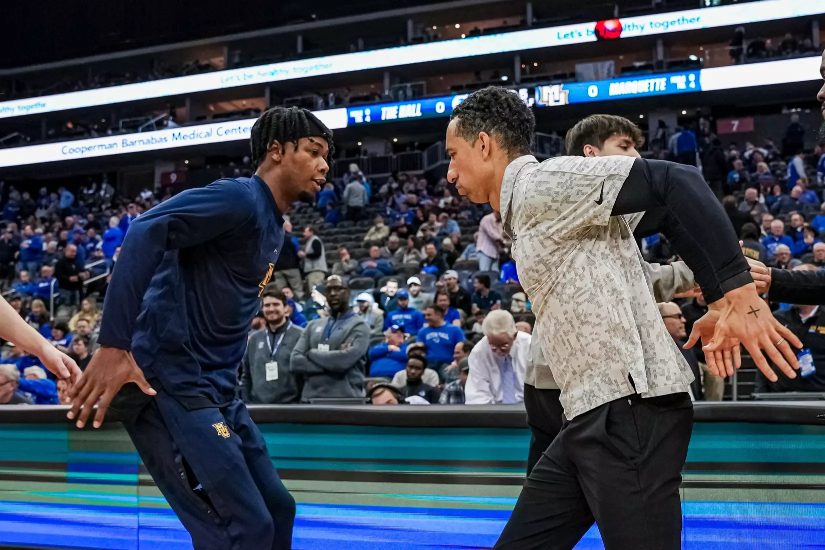 No. 7 Marquette Basketball falls to Seton Hall 78-75 at Prudential Center on Saturday January 6, 2023 in Newwark, NJ.