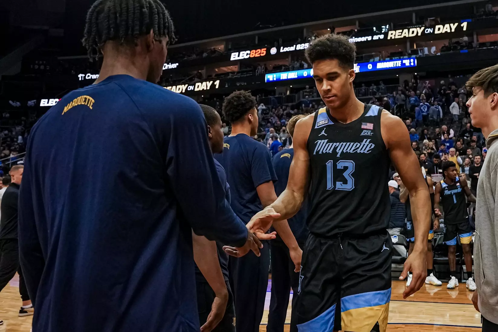 No. 7 Marquette Basketball falls to Seton Hall 78-75 at Prudential Center on Saturday January 6, 2023 in Newwark, NJ.