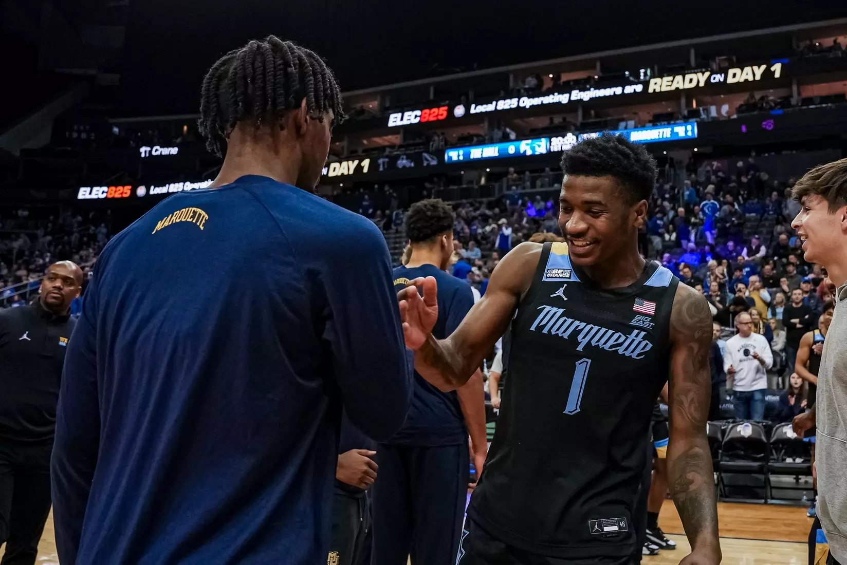 No. 7 Marquette Basketball falls to Seton Hall 78-75 at Prudential Center on Saturday January 6, 2023 in Newwark, NJ.