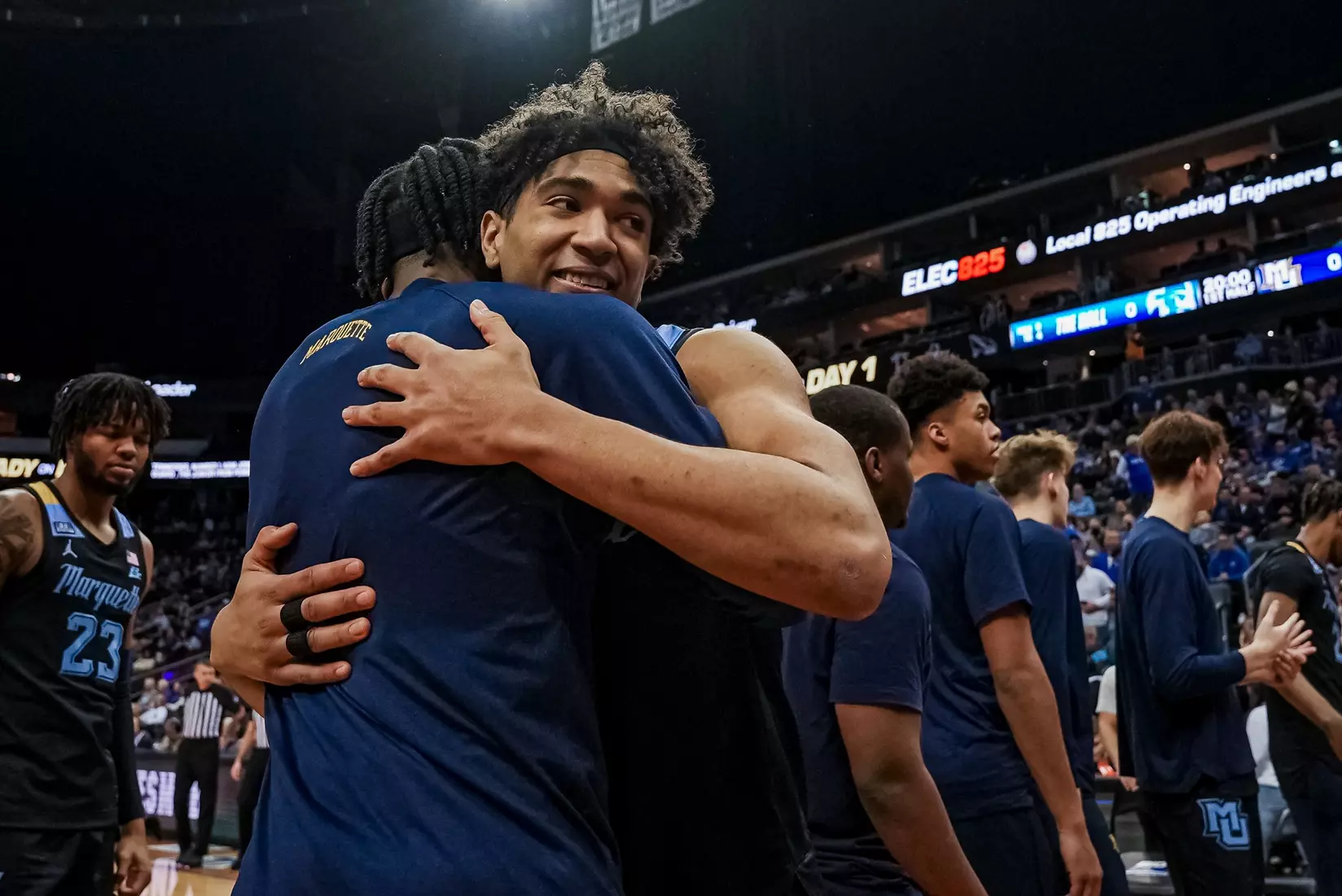 No. 7 Marquette Basketball falls to Seton Hall 78-75 at Prudential Center on Saturday January 6, 2023 in Newwark, NJ.