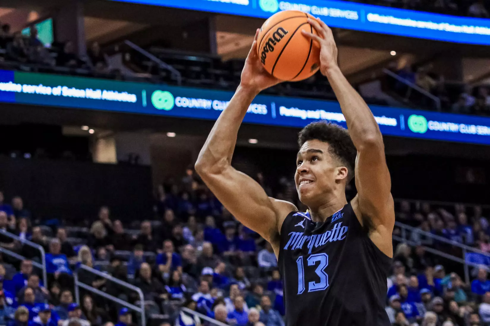 No. 7 Marquette Basketball falls to Seton Hall 78-75 at Prudential Center on Saturday January 6, 2023 in Newwark, NJ.