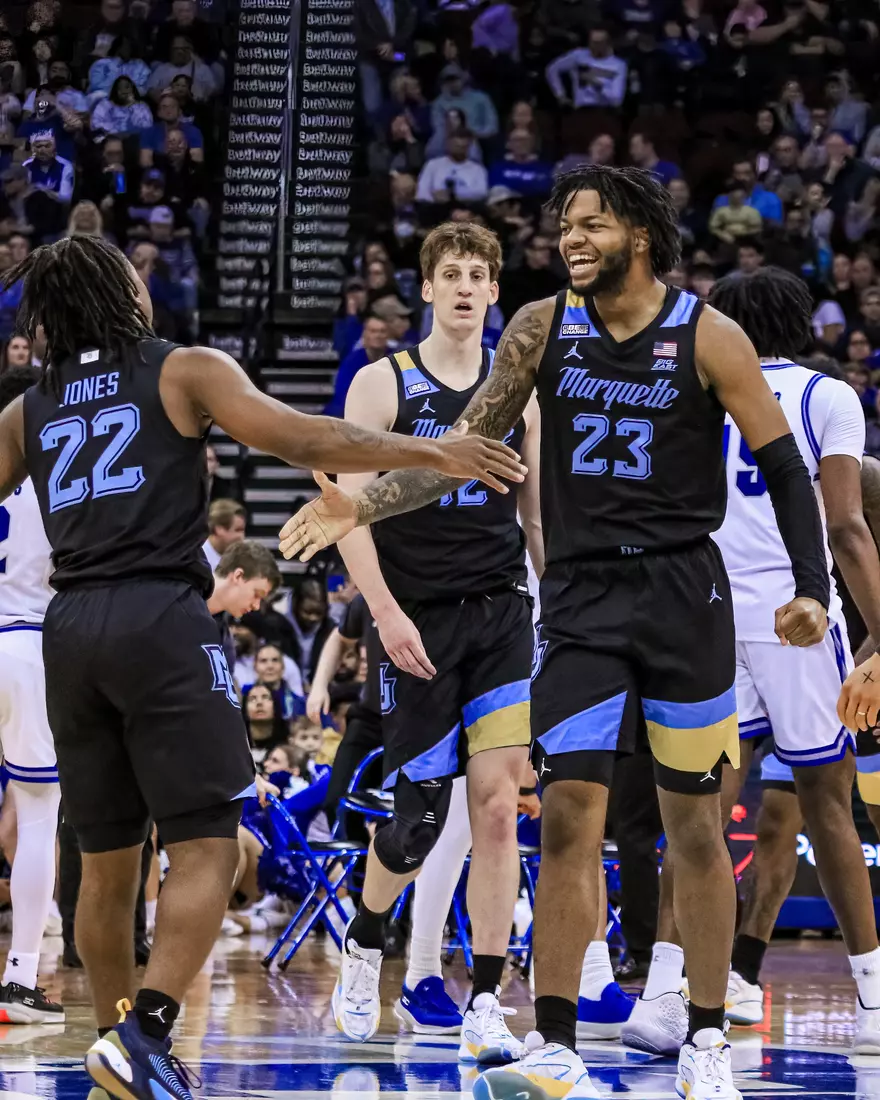 No. 7 Marquette Basketball falls to Seton Hall 78-75 at Prudential Center on Saturday January 6, 2023 in Newwark, NJ.