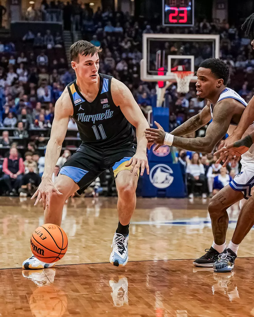 No. 7 Marquette Basketball falls to Seton Hall 78-75 at Prudential Center on Saturday January 6, 2023 in Newwark, NJ.