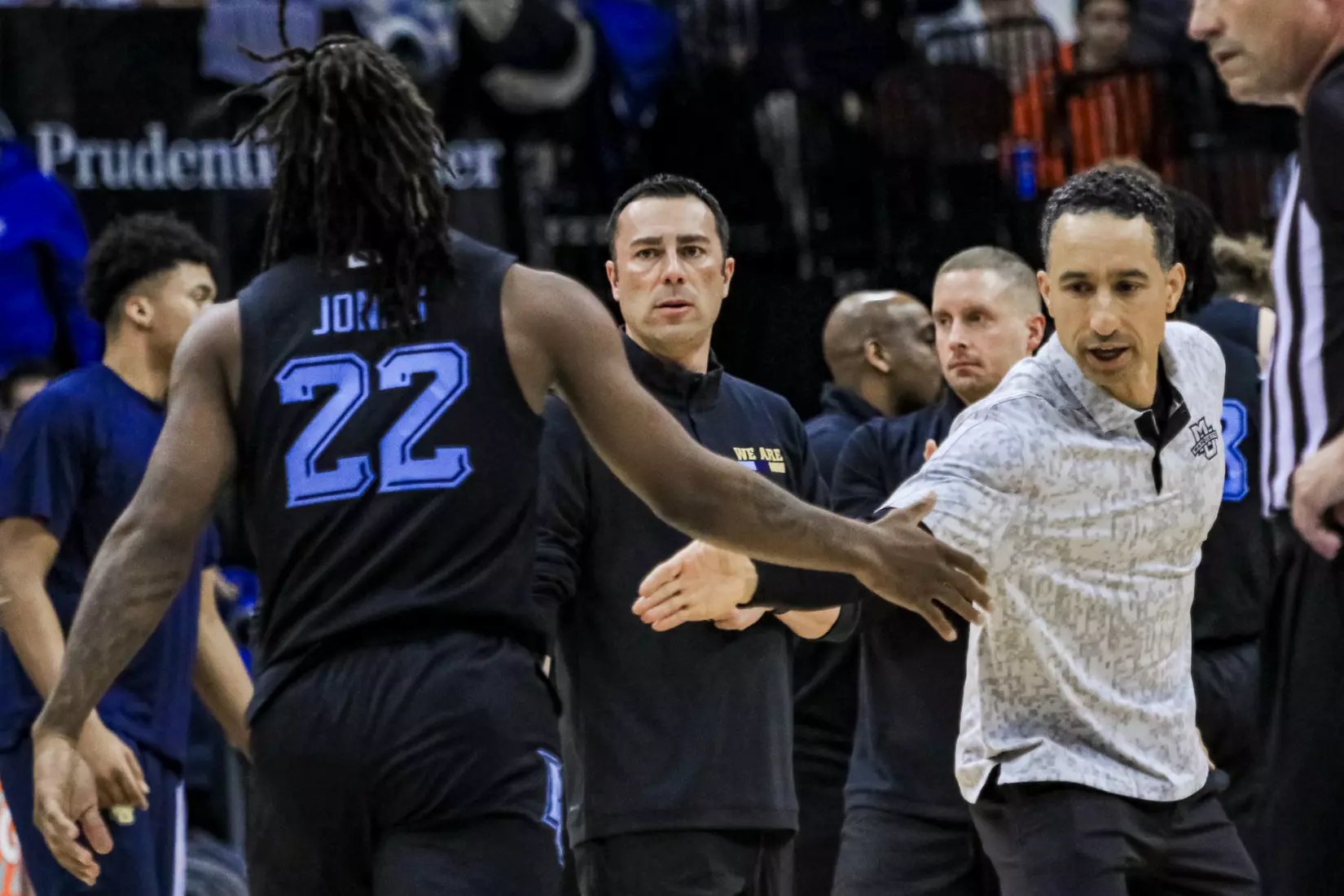 No. 7 Marquette Basketball falls to Seton Hall 78-75 at Prudential Center on Saturday January 6, 2023 in Newwark, NJ.