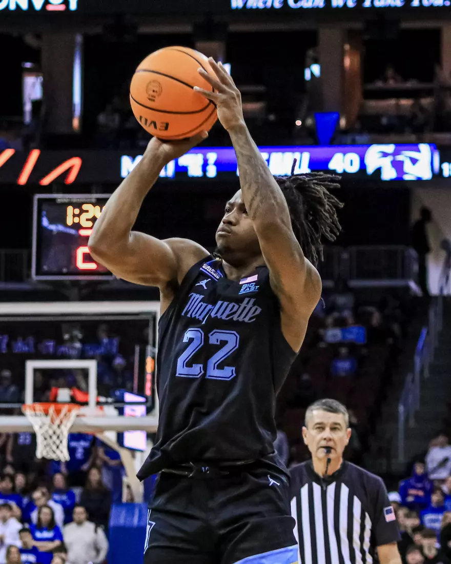 No. 7 Marquette Basketball falls to Seton Hall 78-75 at Prudential Center on Saturday January 6, 2023 in Newwark, NJ.