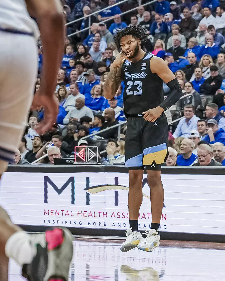 No. 7 Marquette Basketball falls to Seton Hall 78-75 at Prudential Center on Saturday January 6, 2023 in Newwark, NJ.