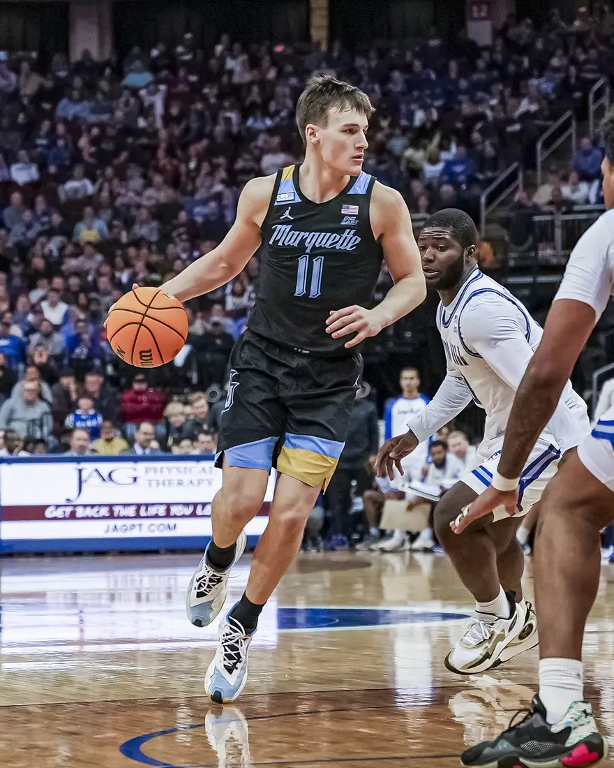 No. 7 Marquette Basketball falls to Seton Hall 78-75 at Prudential Center on Saturday January 6, 2023 in Newwark, NJ.