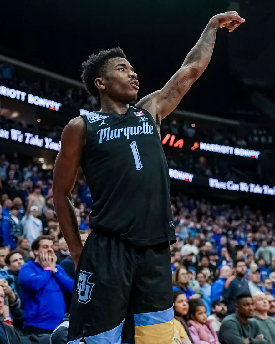 No. 7 Marquette Basketball falls to Seton Hall 78-75 at Prudential Center on Saturday January 6, 2023 in Newwark, NJ.