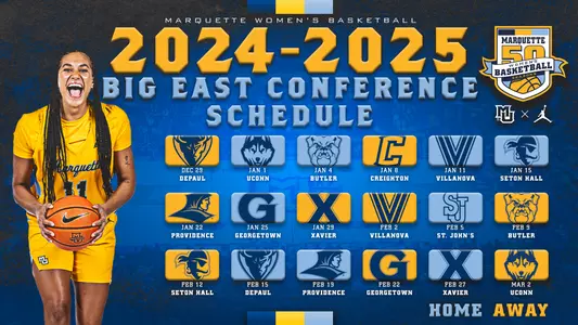 BIG EAST WBB Schedule